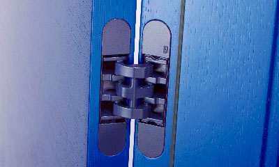 Cerniera a scomparsa porte interne W-Tec 3D+ blu